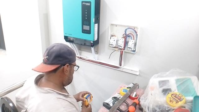 DHA Rahbar Phase 1 Fronus PV7200 Solar Inverter  June 26, 2023 #inverter #solar #electrical