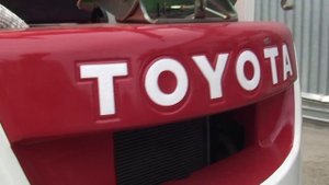 F0586 TOYOTA 02-8FG15 ТОЙОТА ВИЛОЧНЫЙ ПОГРУЗЧИК АВТОПОГРУЗЧИК