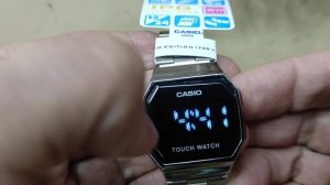 Настройка электронных часов Casio Touch Watch