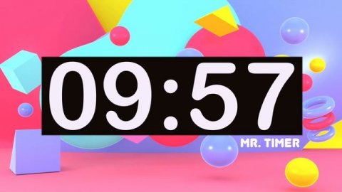 Timer for Kids! 20 Minute Timer with Music for Classroom, Children! Instrumental Music for Kids!