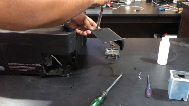 EPSON L3110 L3150 Weste ink Pad remove and fix Waste ink Bottle смотреть онлайн