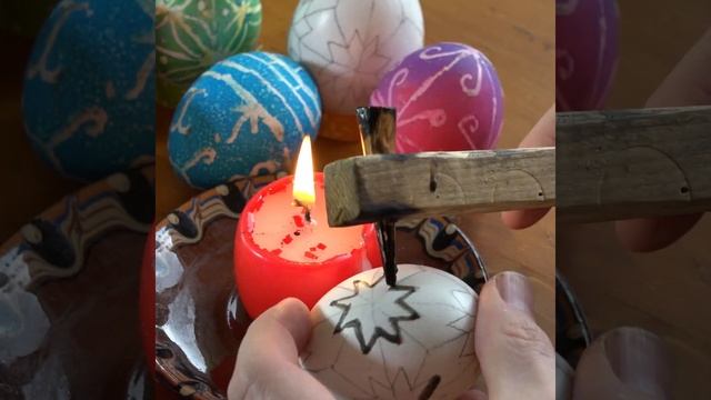 Короткий мастер-класс росписи пасхальных яиц воском смотреть онлайн