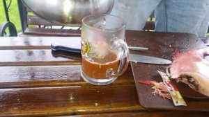 Горячее копчение рыбы. Морской окунь.
