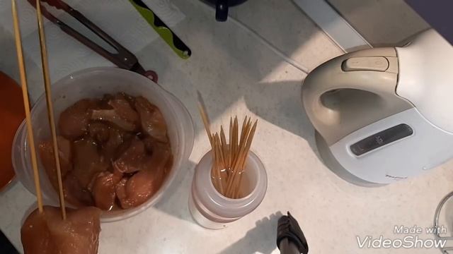 Гриль Tefal/Шашлыки на гриле в медовом маринаде