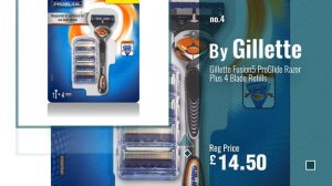 Top 10 Razor Sets [2018]: Gillette Fusion5 ProGlide Razor Blades, 8 Refills