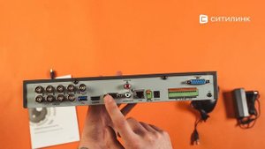 Обзор видеорегистратора HVR (гибридный) HIWATCH DS-H208UA | Ситилинк