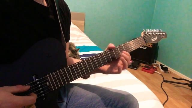 Muse - Plug in baby guitar cover смотреть онлайн