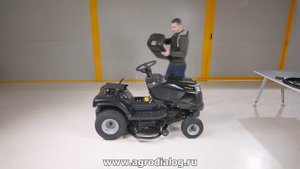 Видеоинструкция по сборке садового трактора Alpina AT3 98 A