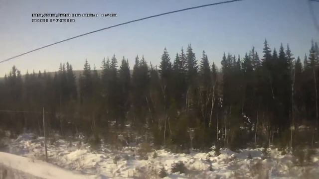 Россия из окна поезда Ижевск-Иркутск.Серия 40. смотреть онлайн