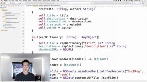 How to Parse JSON in iOS with Swift Tutorial Part 3 | Code Hangout ESP 70