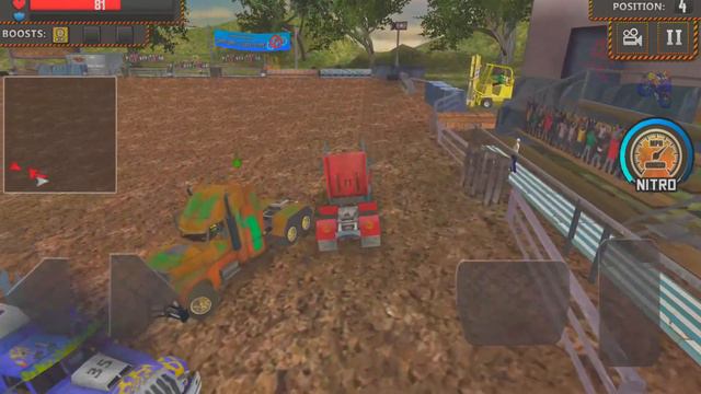 18 Wheeler Truck Crash Derby − Truckers Demolition Games − Android Gameplay смотреть онлайн