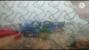 Глициния Японская красавица из бисера.Способ 2