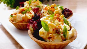 Лучшая ЗАКУСКА за 5 минут! Невероятно вкусный рецепт!  Идеальное сочетание! Тарталетки !