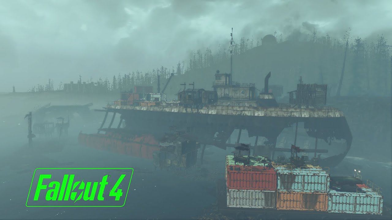 Fallout 4: Far Harbor ➤ Fight against trappers(Борьба с трапперами) №9