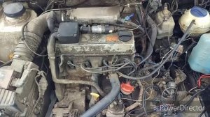 Работа 2 литрового двигателя passat b3