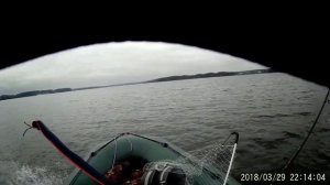 Тайга 320 с самодельным килем HDX 9.8