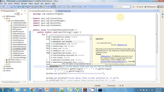 Lesson - 19 : JDBC - ScrollableResultSet in JDBC смотреть онлайн