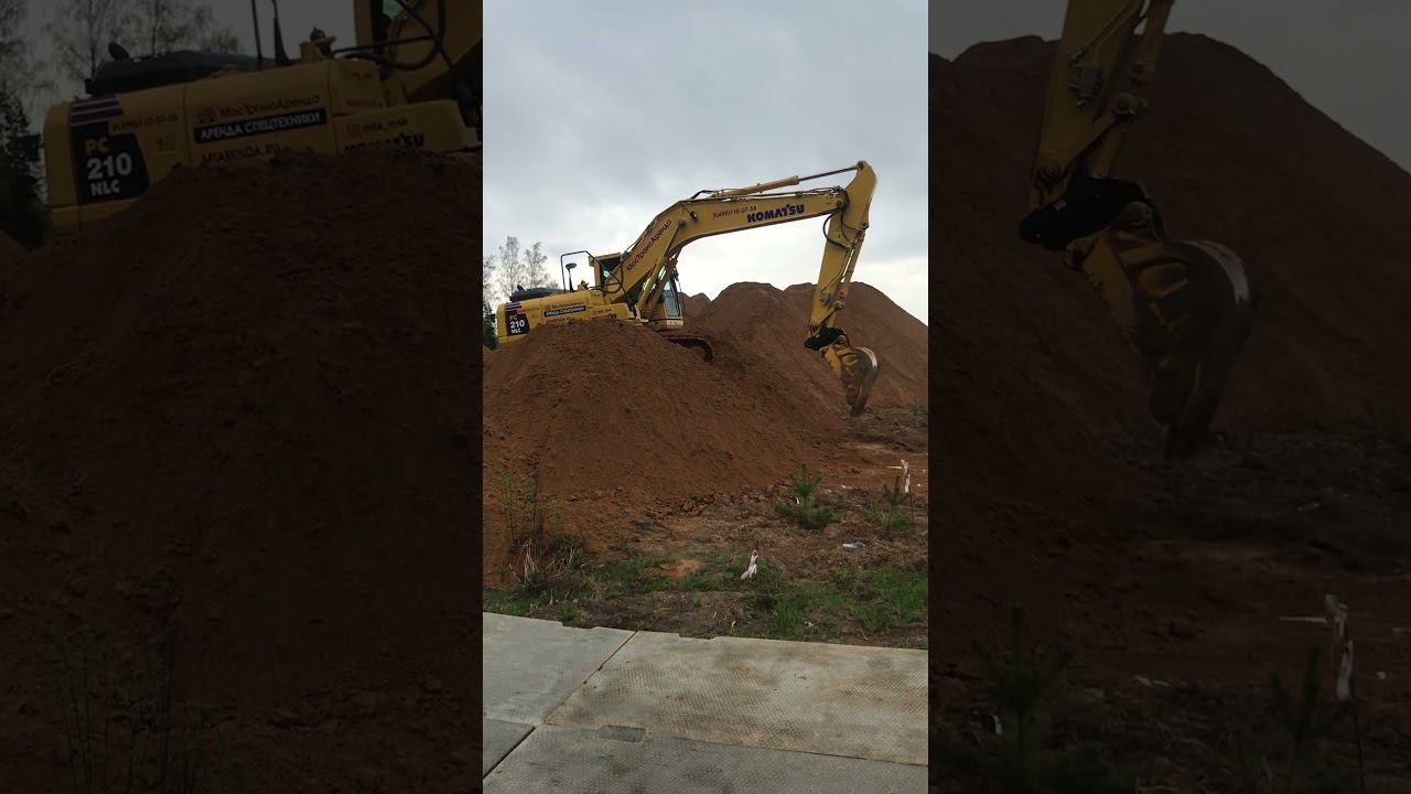 Гусеничный экскаватор Komatsu PC210  #экскаватор #арендаспецтехники #komatsupc210