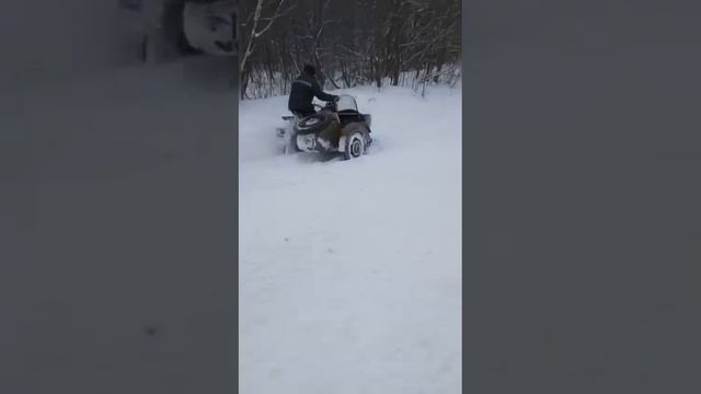 #урал #покатушки #зимниезабавы зимние покатушки на мото