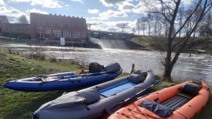 Сплав от Правдинска до Курортного