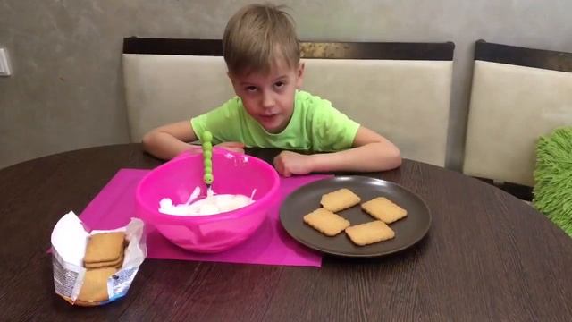 Как приготовить пирожное без выпекания Маленький повар