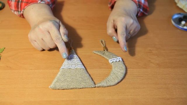 Елочные игрушки в экостиле. Своими руками! смотреть онлайн