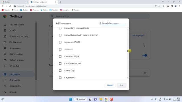 Como cambiar el idioma de Google Chrome de Ingles a Español 2024 pc o laptop смотреть онлайн