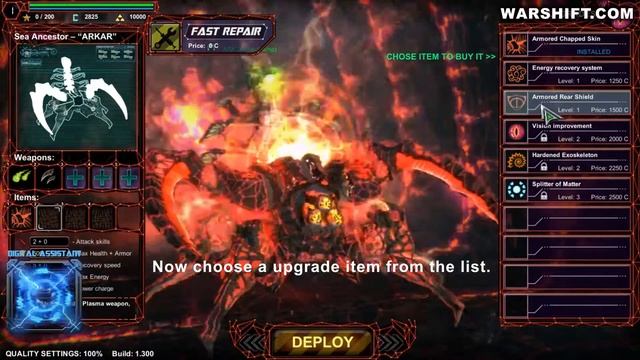 WARSHIFT Official tutorial: Characters customization video guide (Alien faction) смотреть онлайн