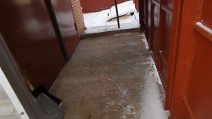 VLOG.  ЗАКРЫЛИ КРЫЛЬЦО НА ЗИМУ ОТ СНЕГА