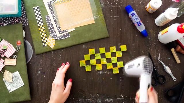 Альбом "Полет". Часть 4 - Скрапбукинг - Step-by-step tutorial - Scrapbook album "Flying". Part 4 смотреть онлайн