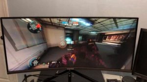 OCC reviews the GNV34DBE 34" Curved 144Hz Gaming Monitor by Viotek.