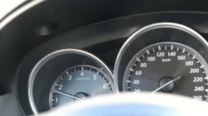 Запуск холодного двигателя Mazda CX-5