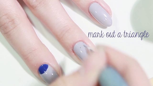 Cobalt Half Moon Nails w/ Madam Glam & Canni Gels смотреть онлайн