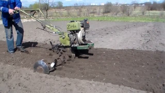 На что способен дизельный мотоблок