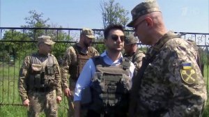 Михаил Саакашвили вернулся на Украину, Владимир Зеленский посетил Донбасс
