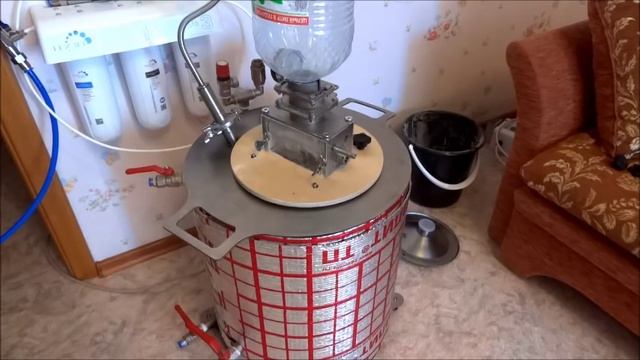 Помол солода на российской 3d мельничке.