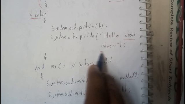 18 types of blocks in java смотреть онлайн