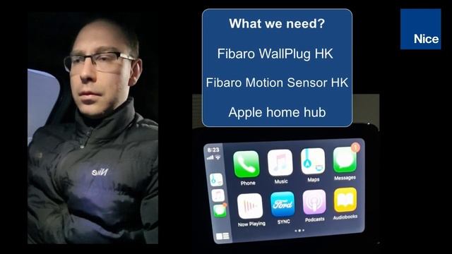 NW6: How to open a gate or a garage door automized by Nice by the voice command using Apple devices смотреть онлайн