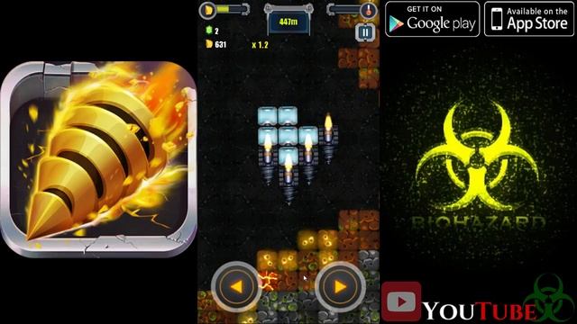 Crazy Drillers (Android/iOS) Gameplay Part 1 смотреть онлайн