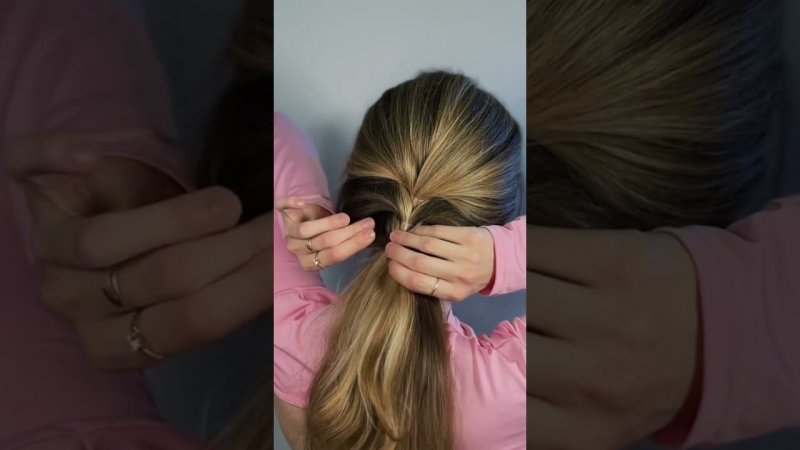 Braid hairstyle #hairhacks #лайфхакдлядевушек #hairstyletutorial