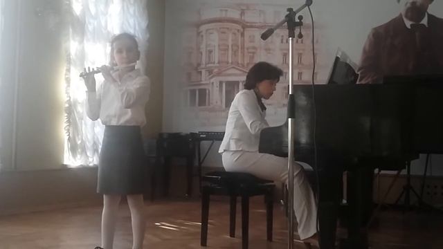 К. Дебюсси "Маленький негритёнок" Исп. София Чечик и Ольга Бер смотреть онлайн