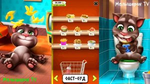 МОЙ ГОВОРЯЩИЙ ТОМ #4 Прохождение мини игр. Сборник лучших серий