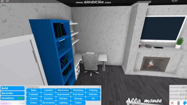 ROBLOX | Welcome to Bloxburg - Speed Build : Modern Bedroom смотреть онлайн