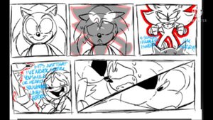 Sonadow Tickle Comic