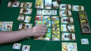 Играем в настольную игру Во Сне и Наяву с мини дополнением Поиски Самоцветов.