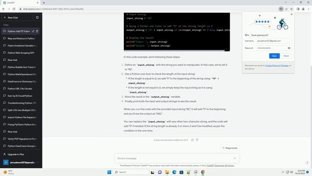 python one liner to add 0 if len of string is 2 and do nothing if len is 3