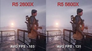 Ryzen 5 2600x vs Ryzen 5 5600x + RTX 3080 - 10 Games tested on 1080p