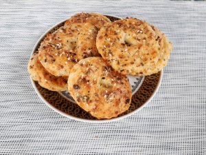 Творожные колечки с сыром