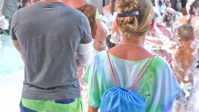 Анапа. Веселимся на пенной детской дискотеке #АНАПАПЕНА. Отдых в Анапе.
