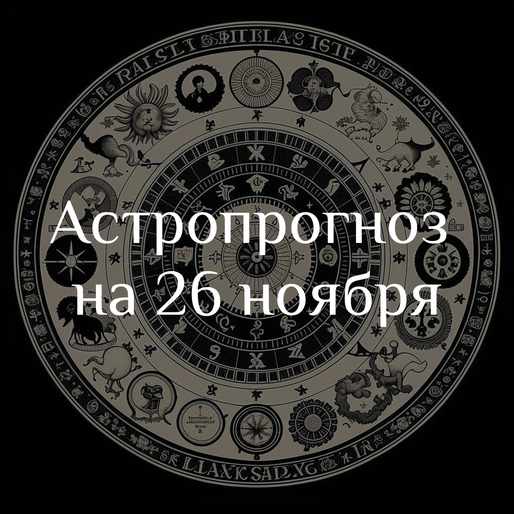 Астропрогноз на 26 ноября